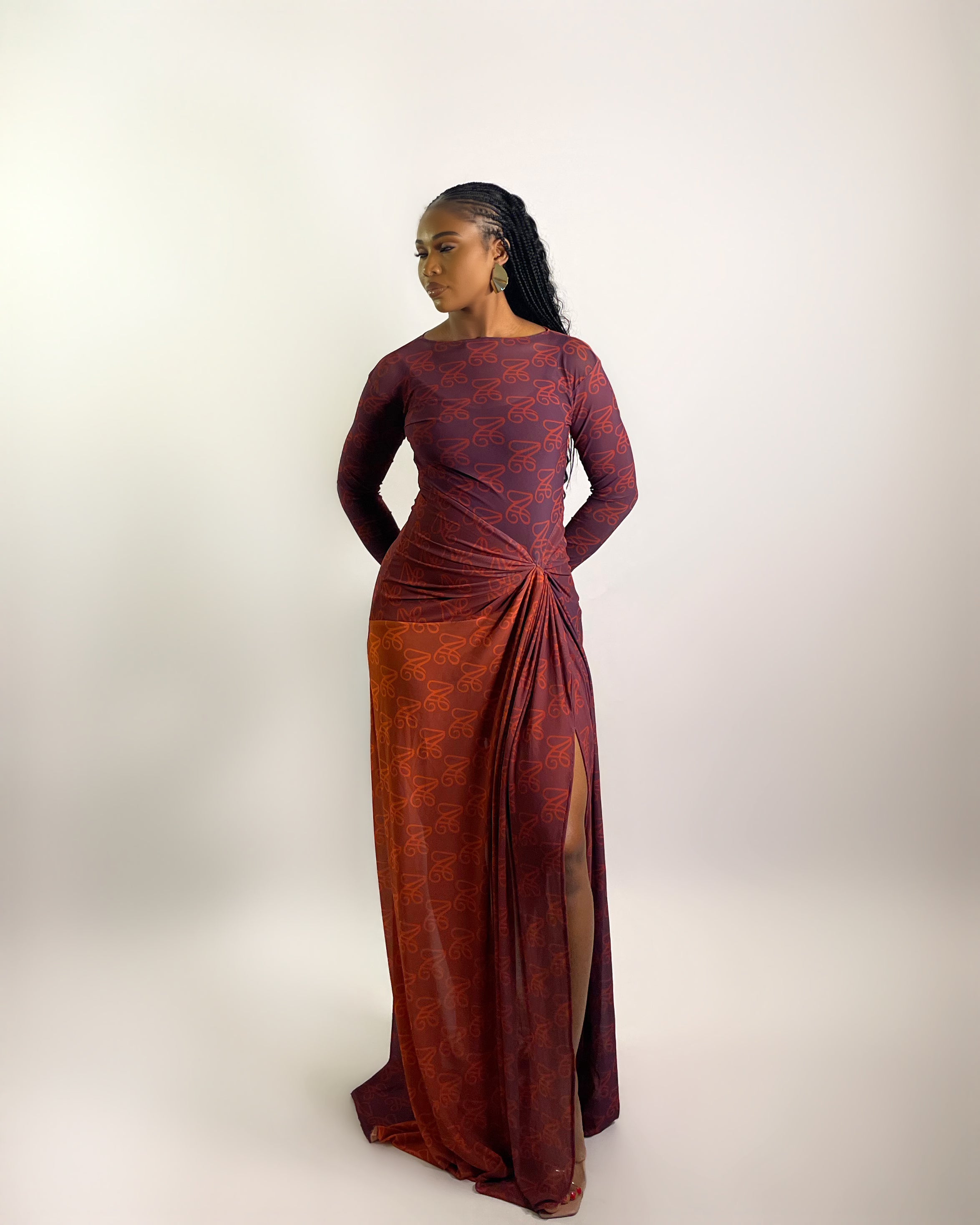 Riviera Dress (TR Custom Print)