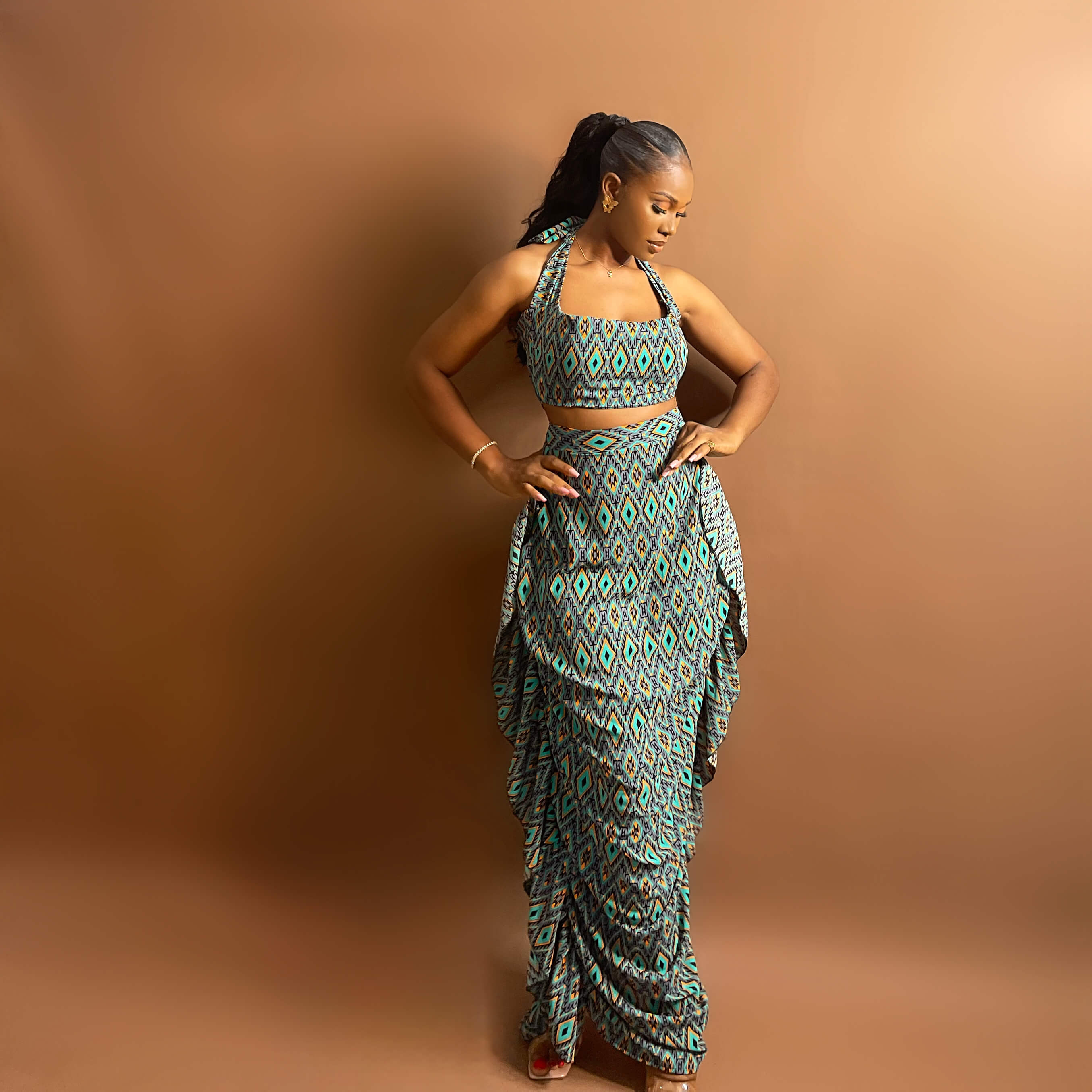 Cancun Skirt Set (Aztec Charm)