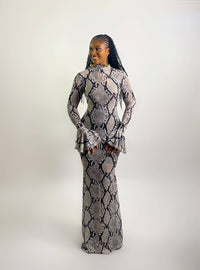 Seye Dress (Coiled Grace)