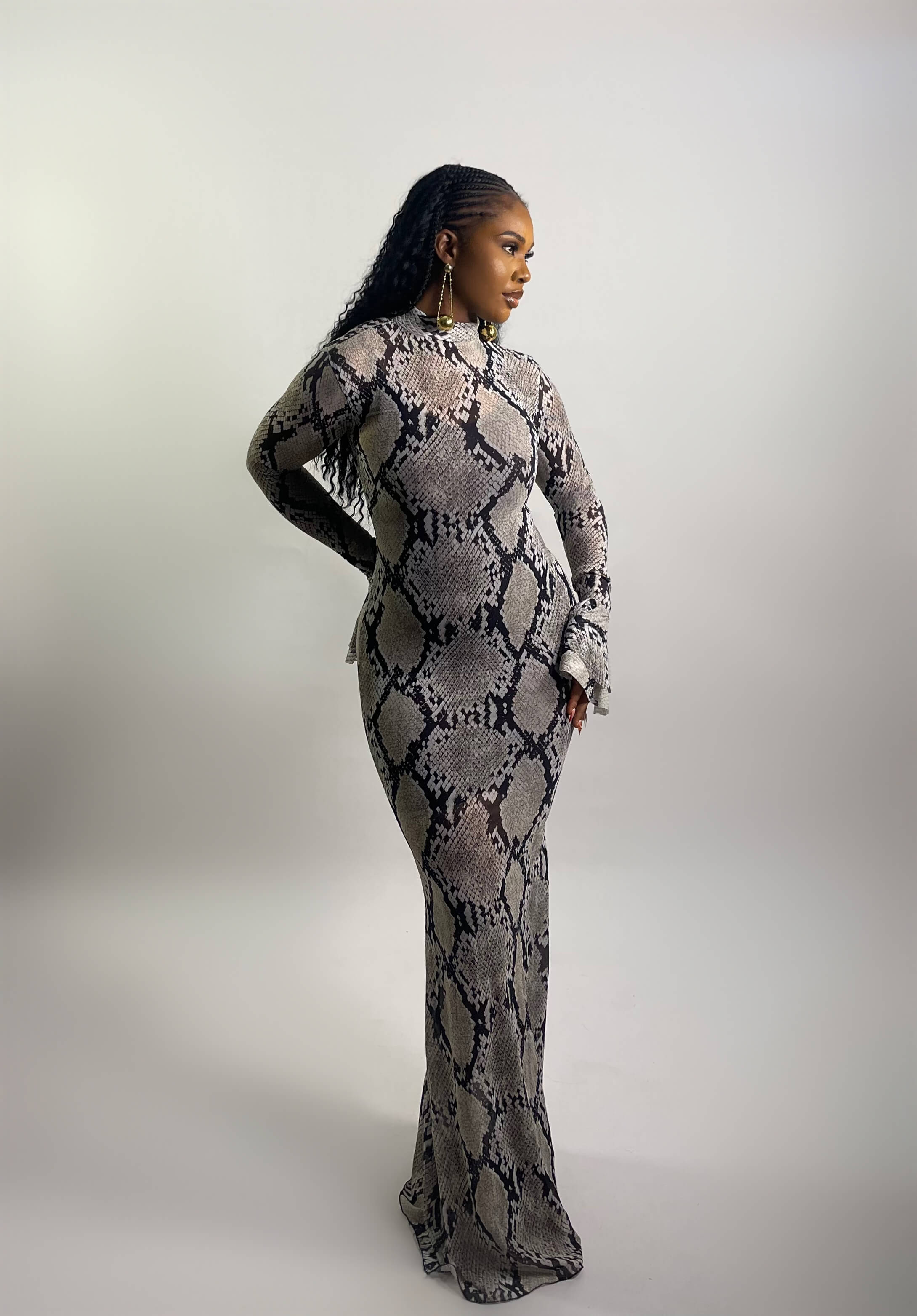 Seye Dress (Coiled Grace)