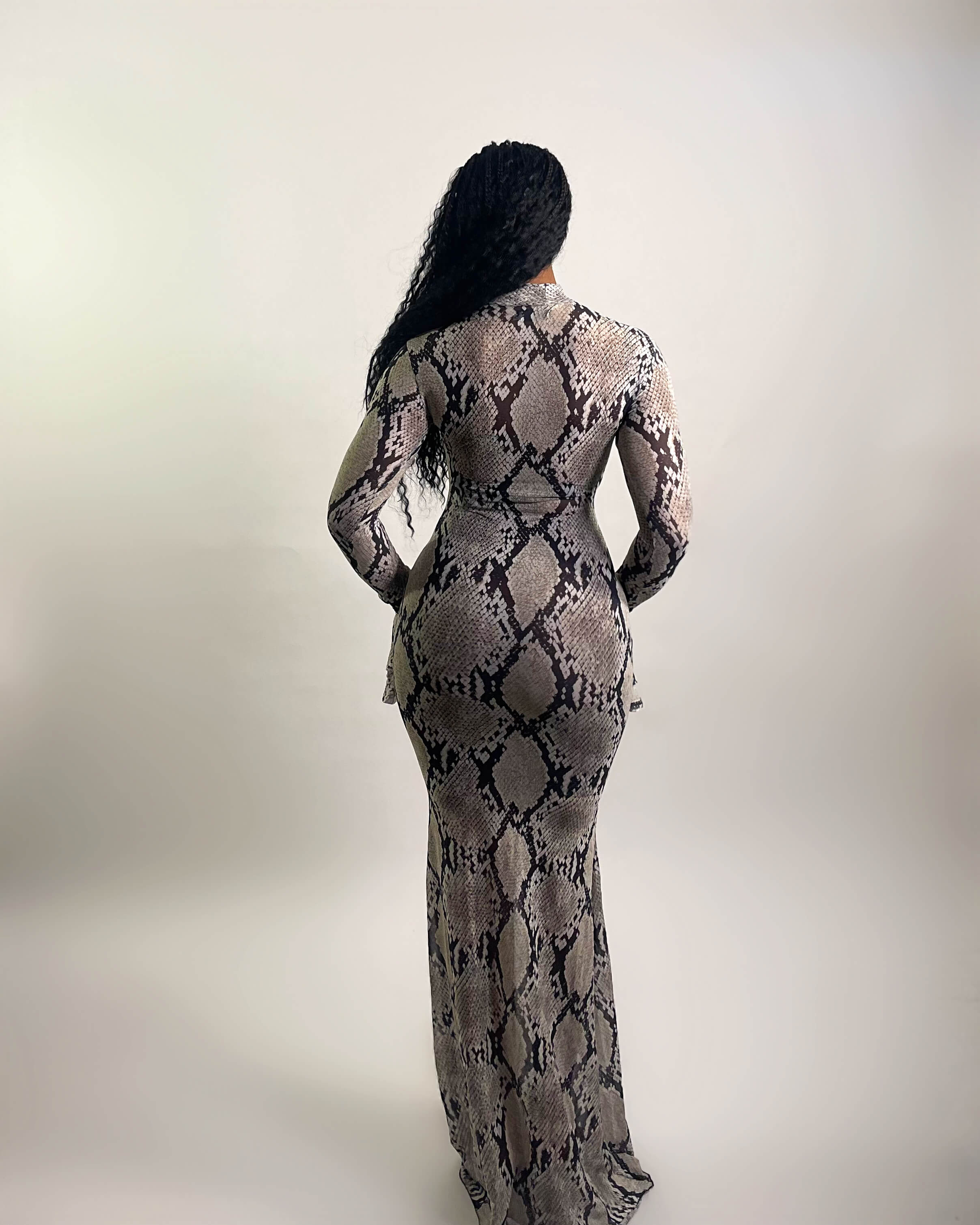 Seye Dress (Coiled Grace)