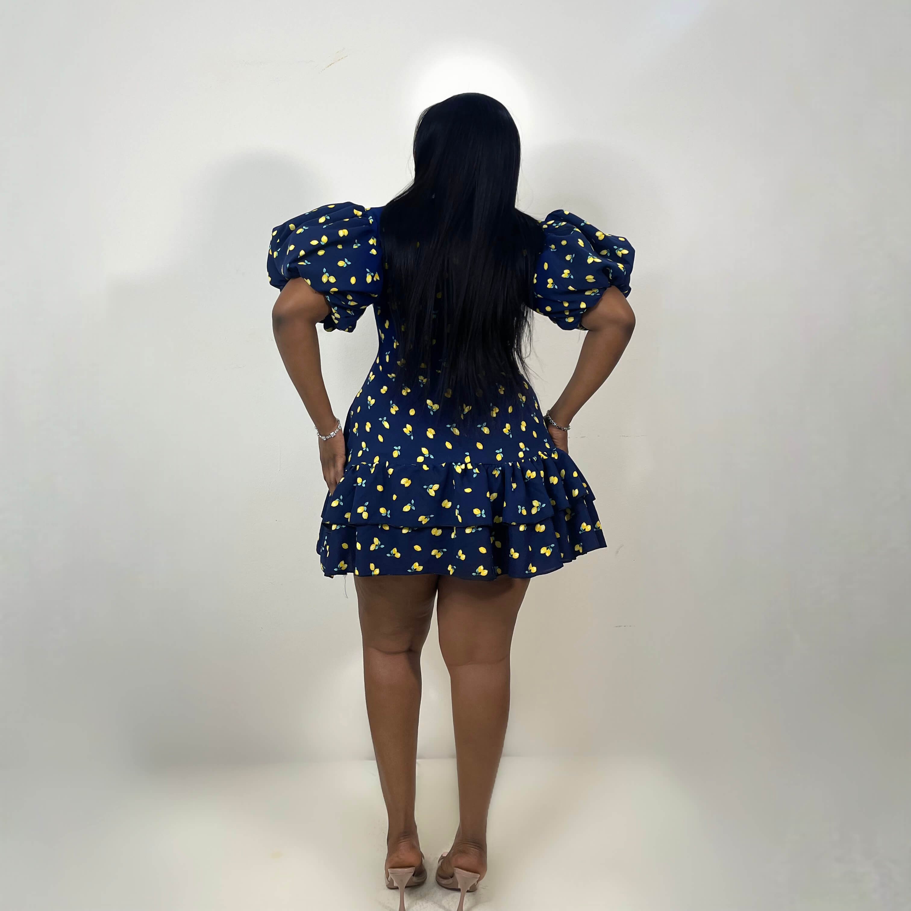 Amalfi Mini Dress (Citrus Charms)