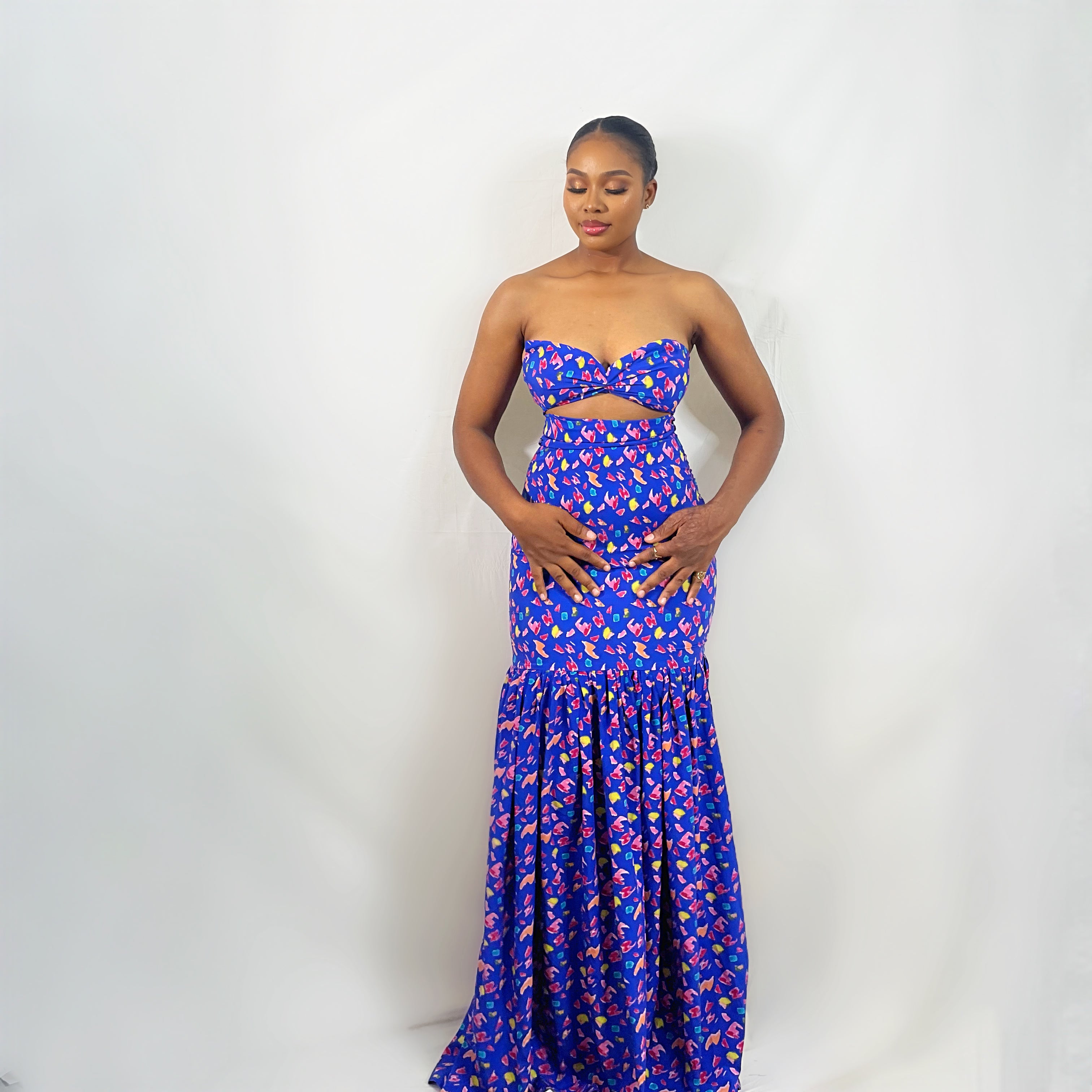 Lorelei Skirt Set (Electric Petal)