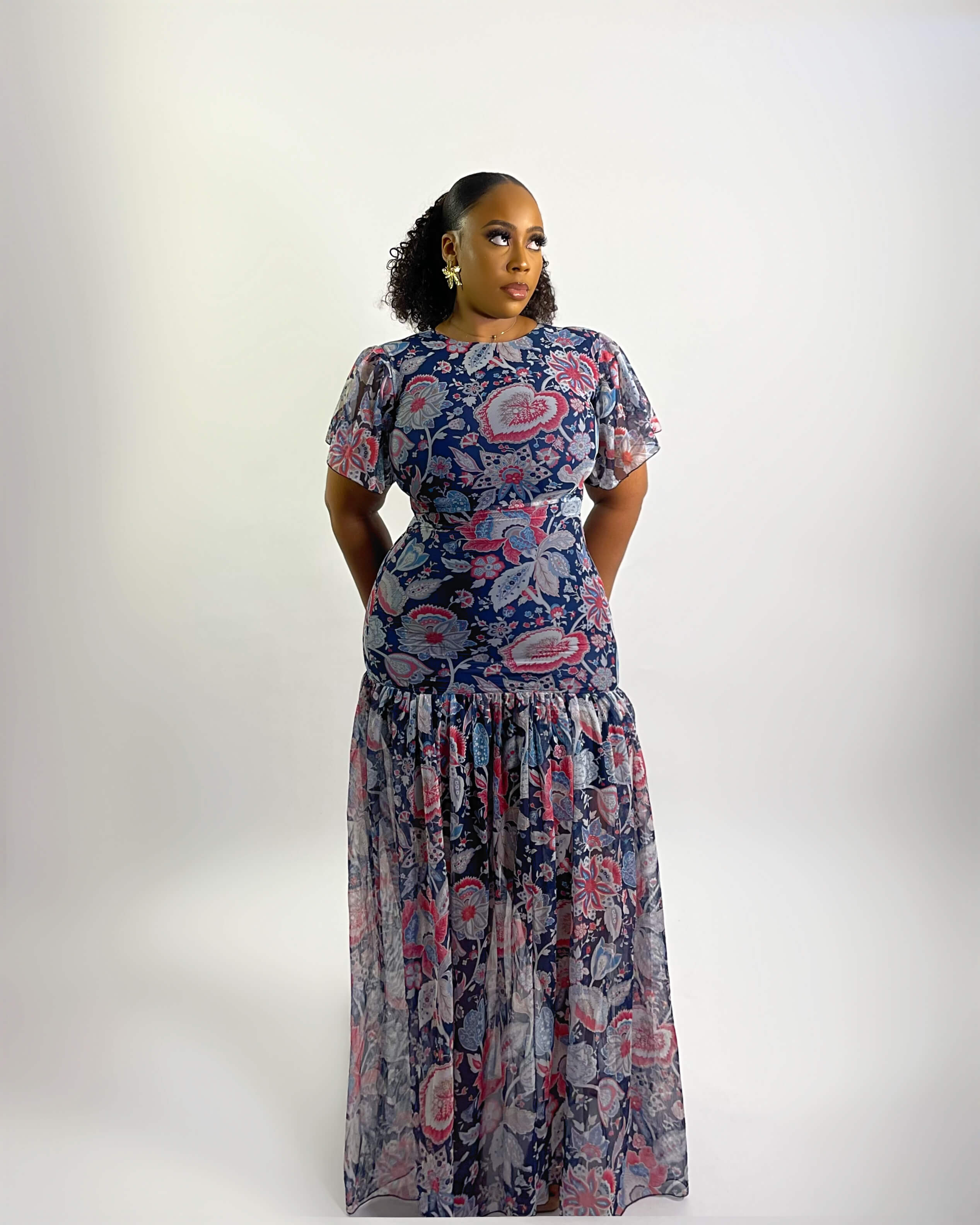 Althea Dress (Twilight Bloom)