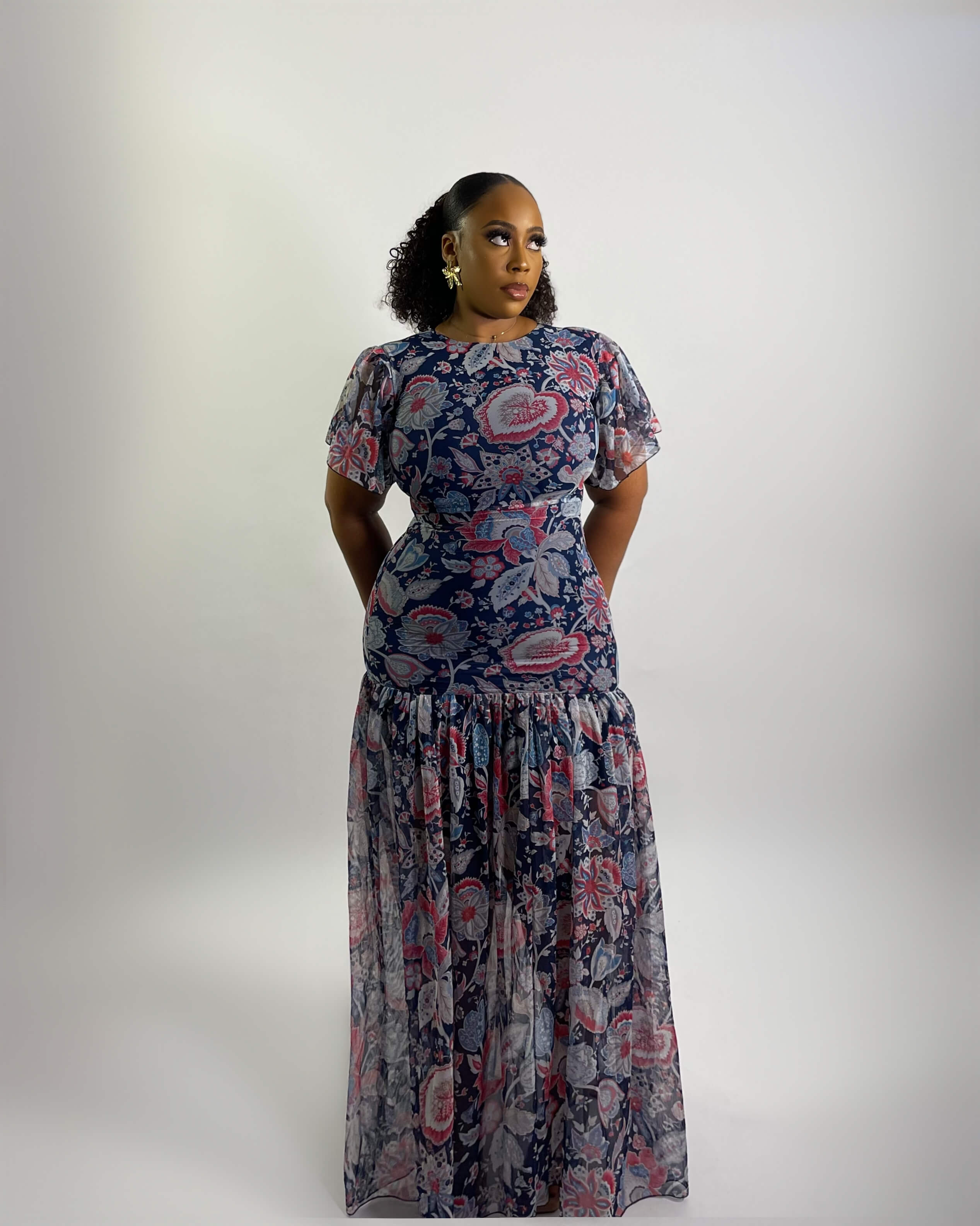 Althea Dress (Twilight Bloom)