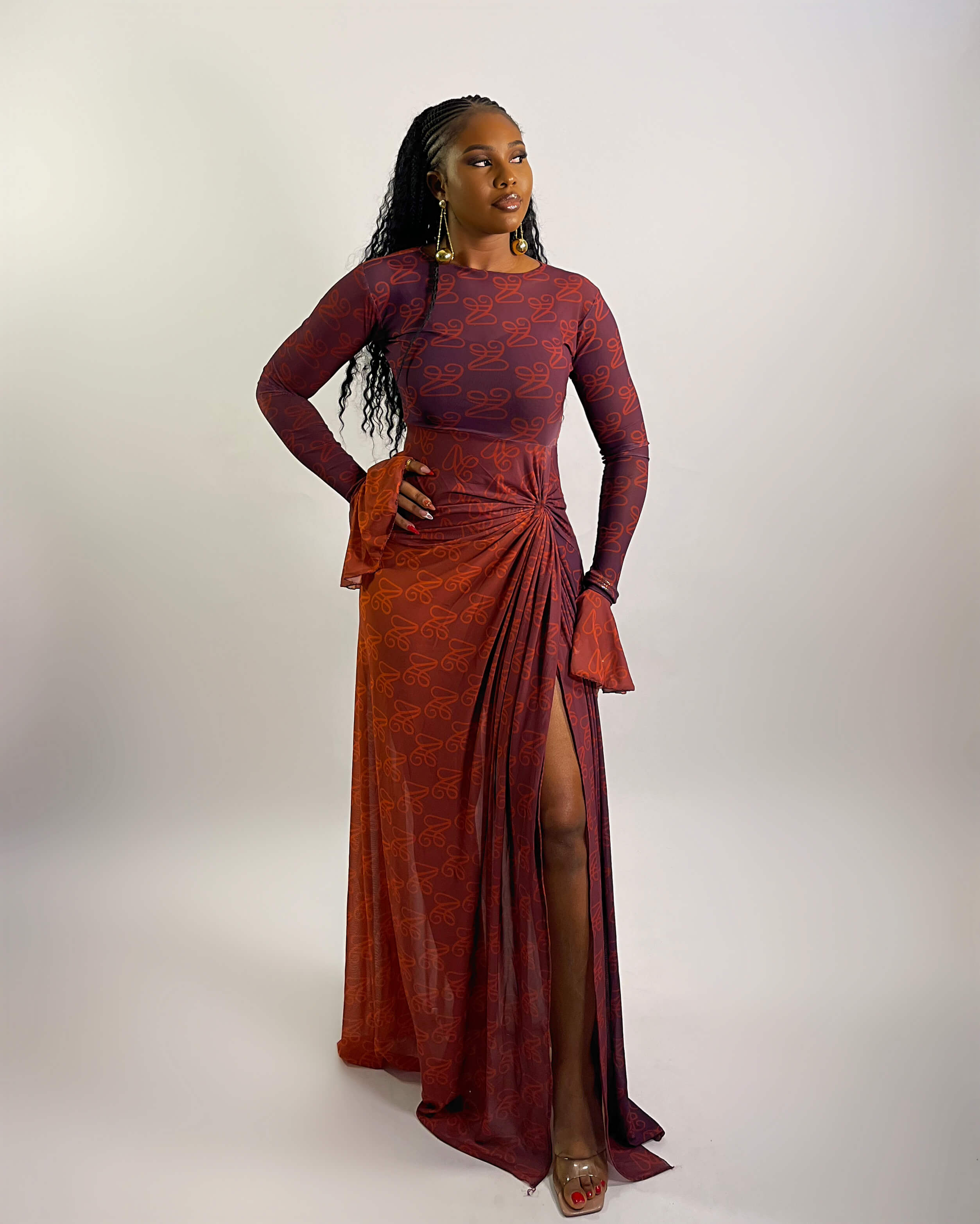 Riviera Dress (TR Custom Print)