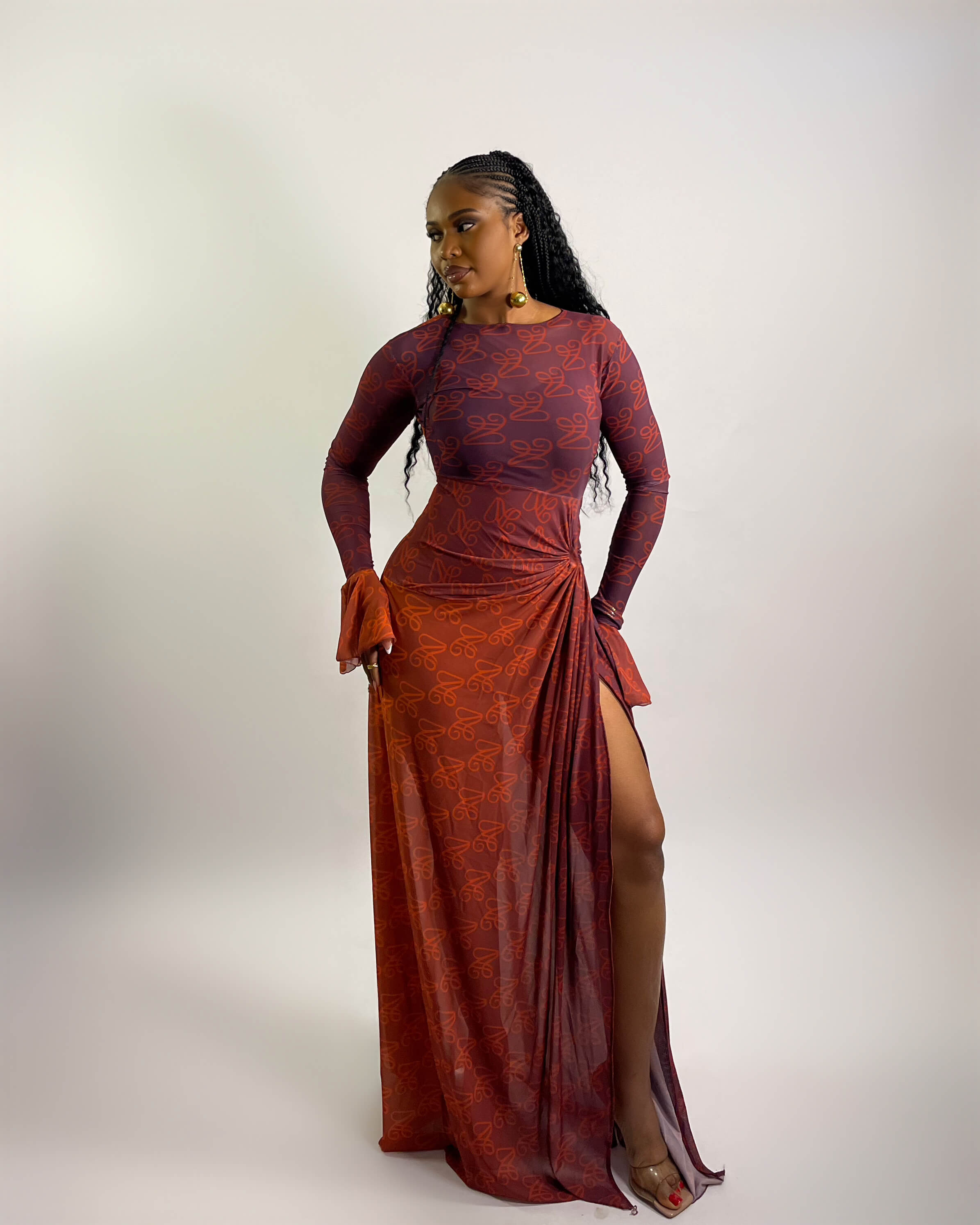 Riviera Dress (TR Custom Print)