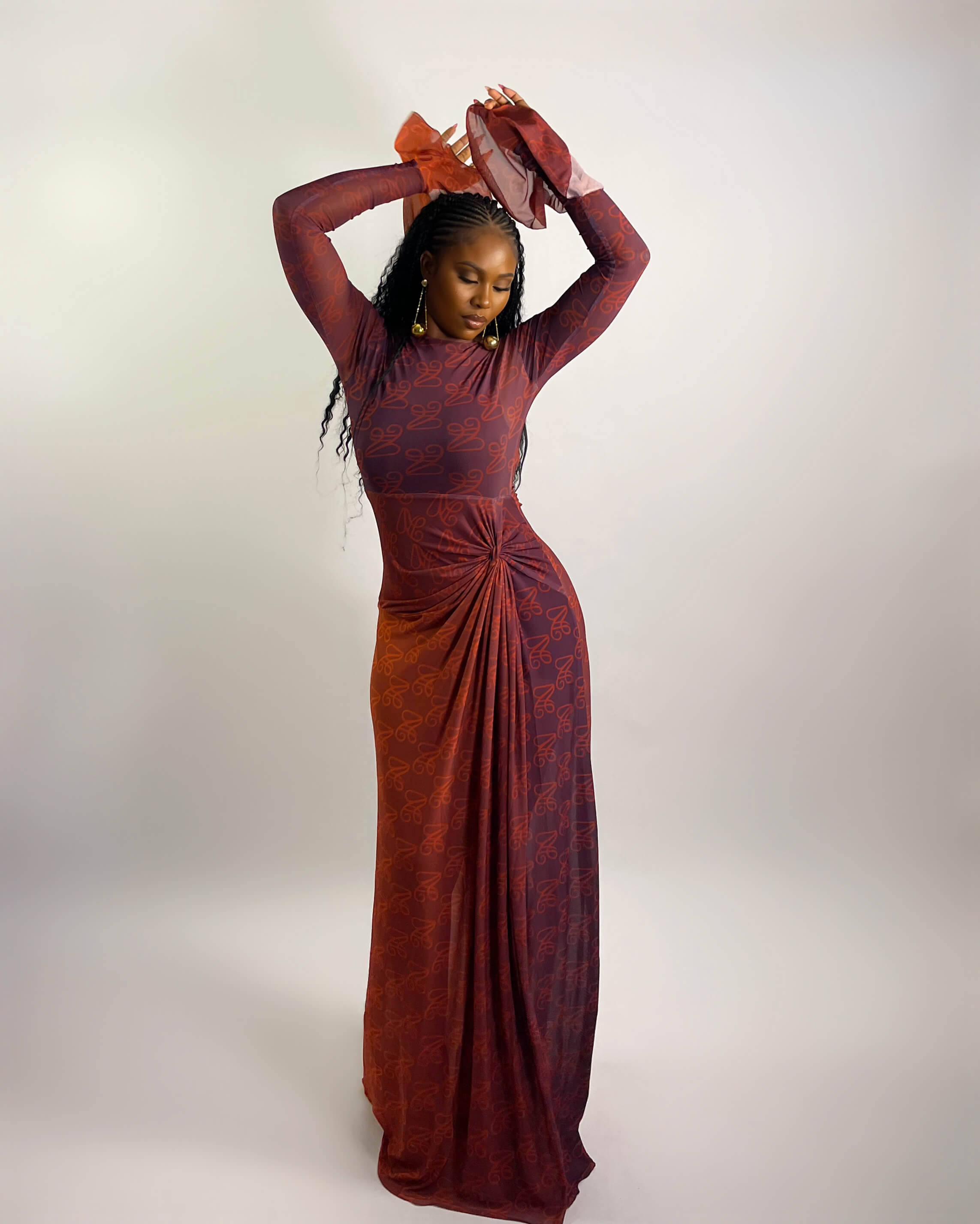 Riviera Dress (TR Custom Print)