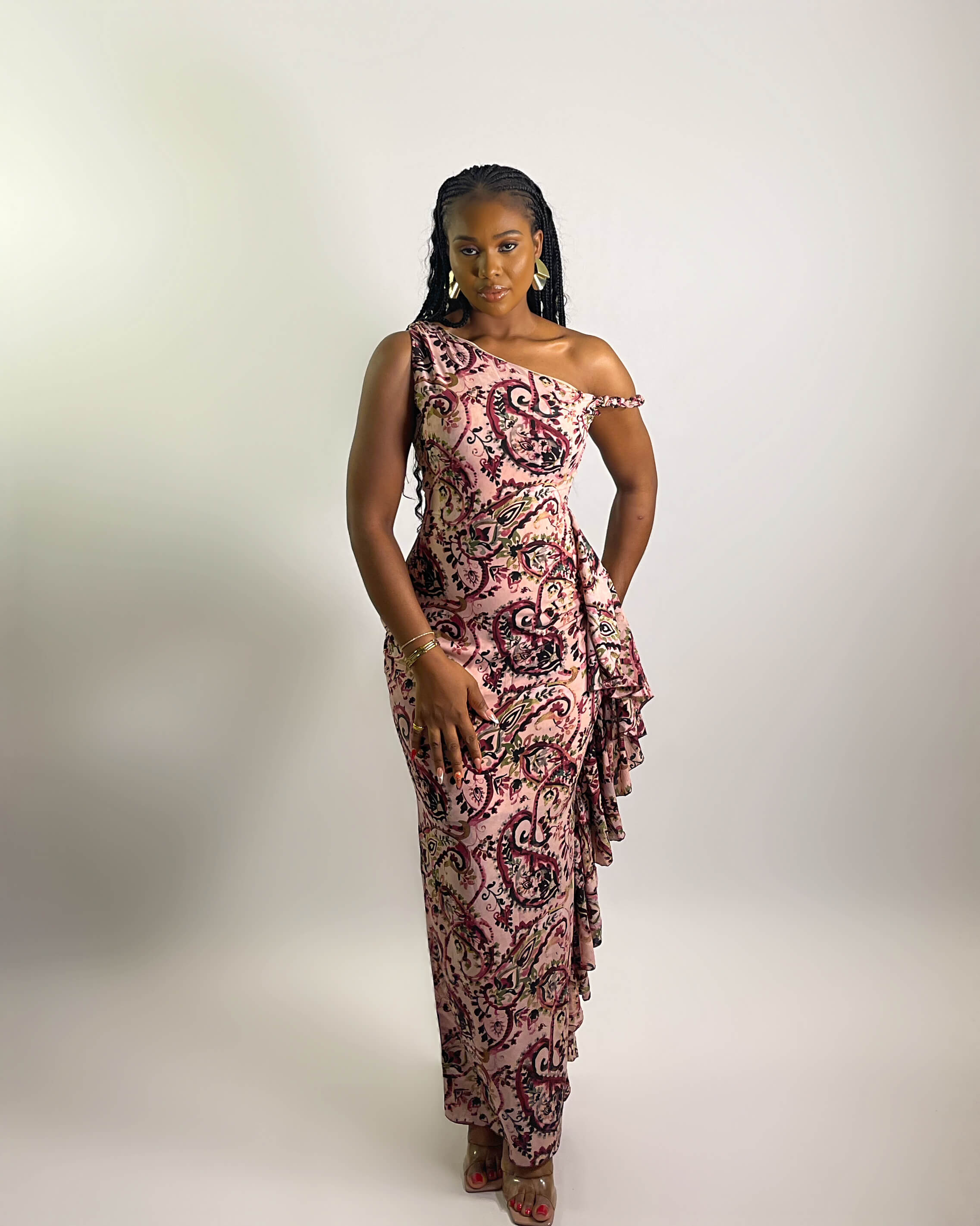 Solana Dress (Paisley Rose)