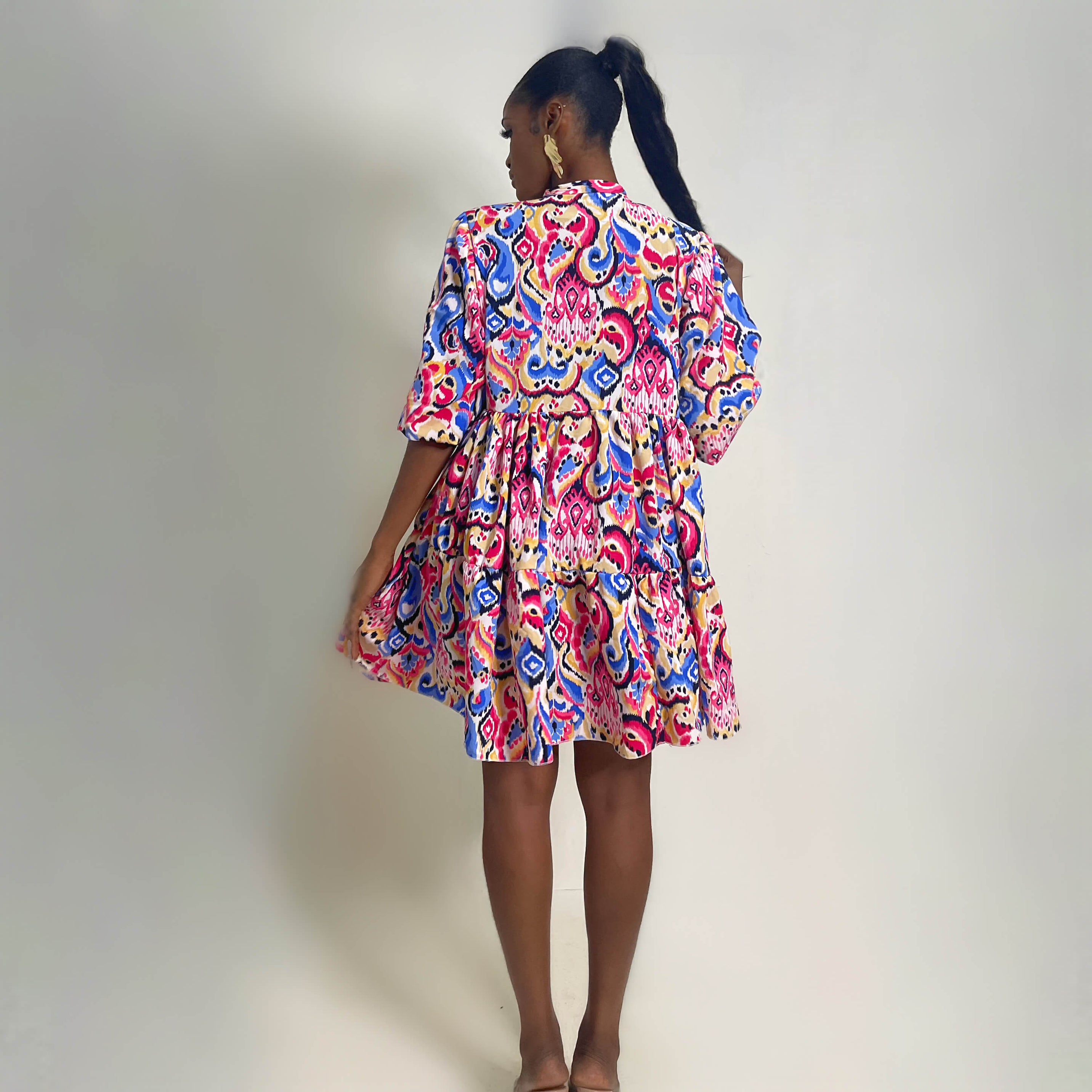 Peru Mini Dress (Bohemian Bloom)