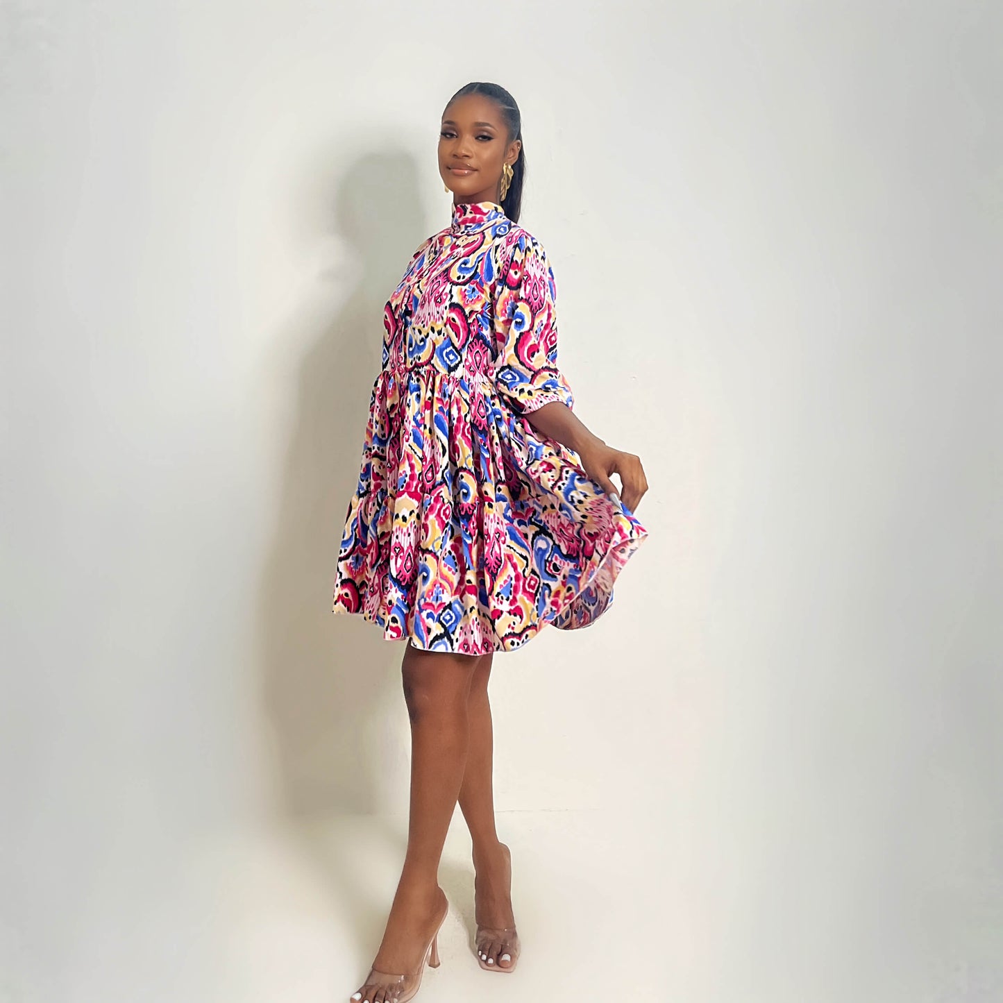 Peru Mini Dress (Bohemian Bloom)