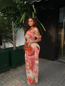 Solana Dress (Sunburst Geo)