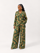 Ehi Trouser Set (Forest Petal)