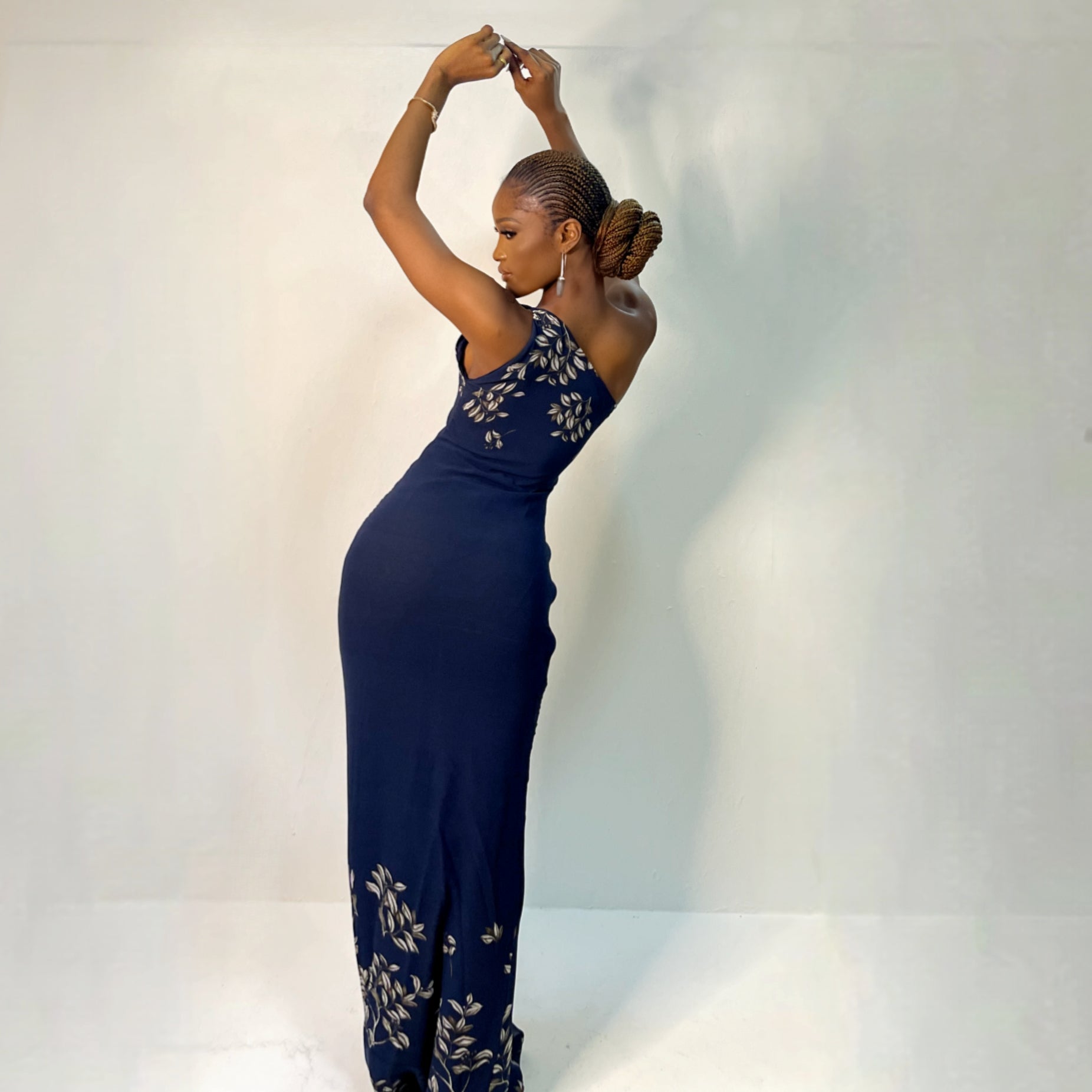 Idan Dress (Midnight Bloom)