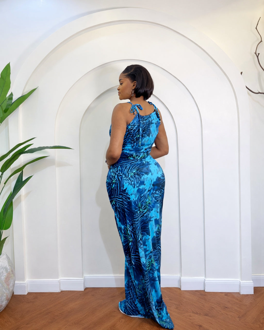 Dania Dress (Island Tide)