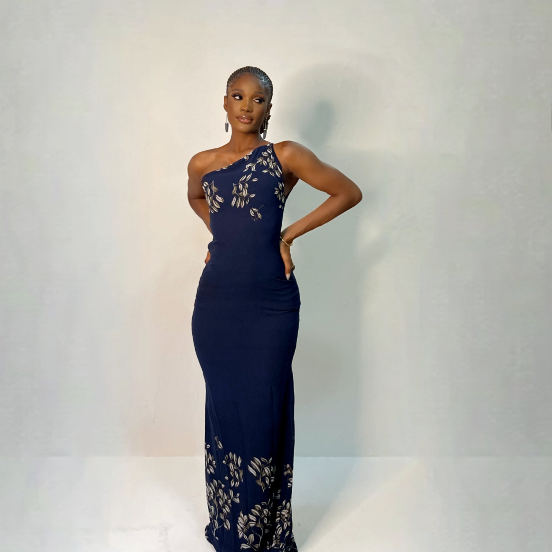 Idan Dress (Midnight Bloom)