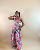 Blossom Maxi Dress (Fuchsia Pop)
