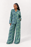 Osayi Trouser Set (Palm)