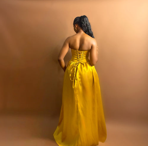 Audrey Dress (Strapless Corset Gown)