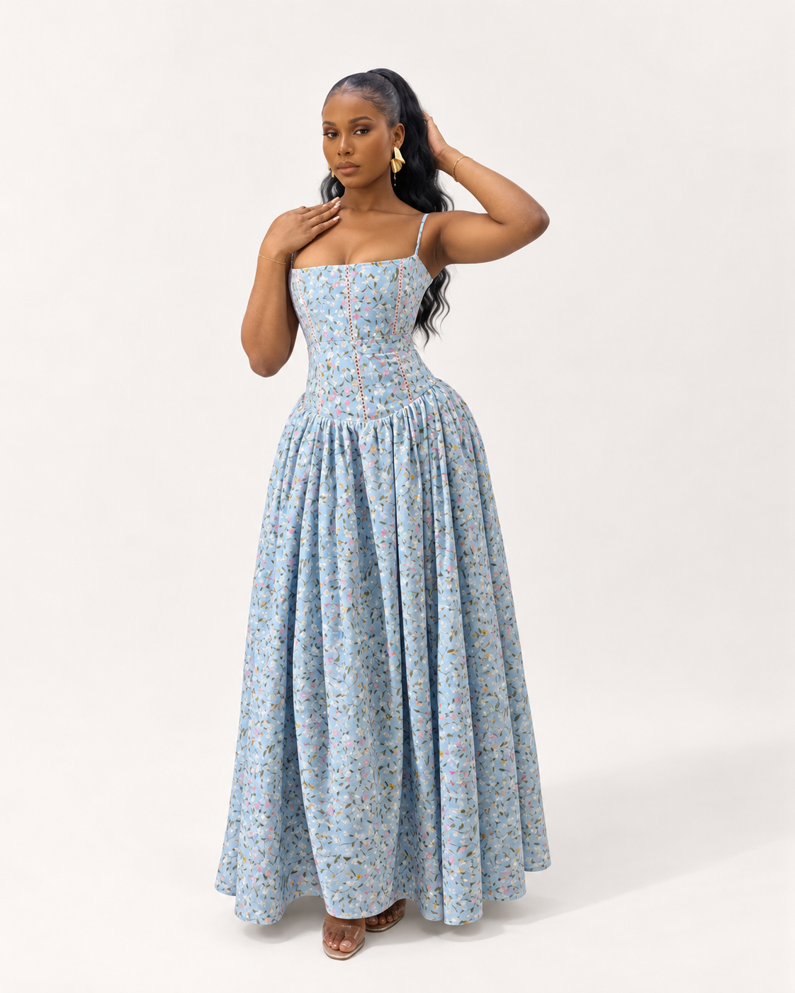 Aurora Dress (Sky Garden)