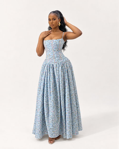 Aurora Dress (Sky Garden)