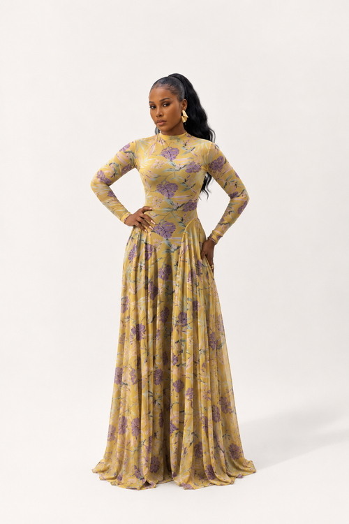 Ilaria Dress (Golden Orchid)