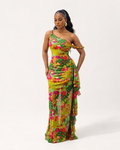 Solana Dress (Botanic Riot)