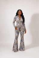Barcelona Trouser Set (Stone Marble)