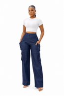 Amani Denim Cargo Pants