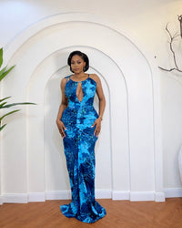 Dania Dress (Island Tide)