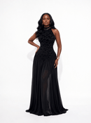 Elara Maxi Dress (Black)