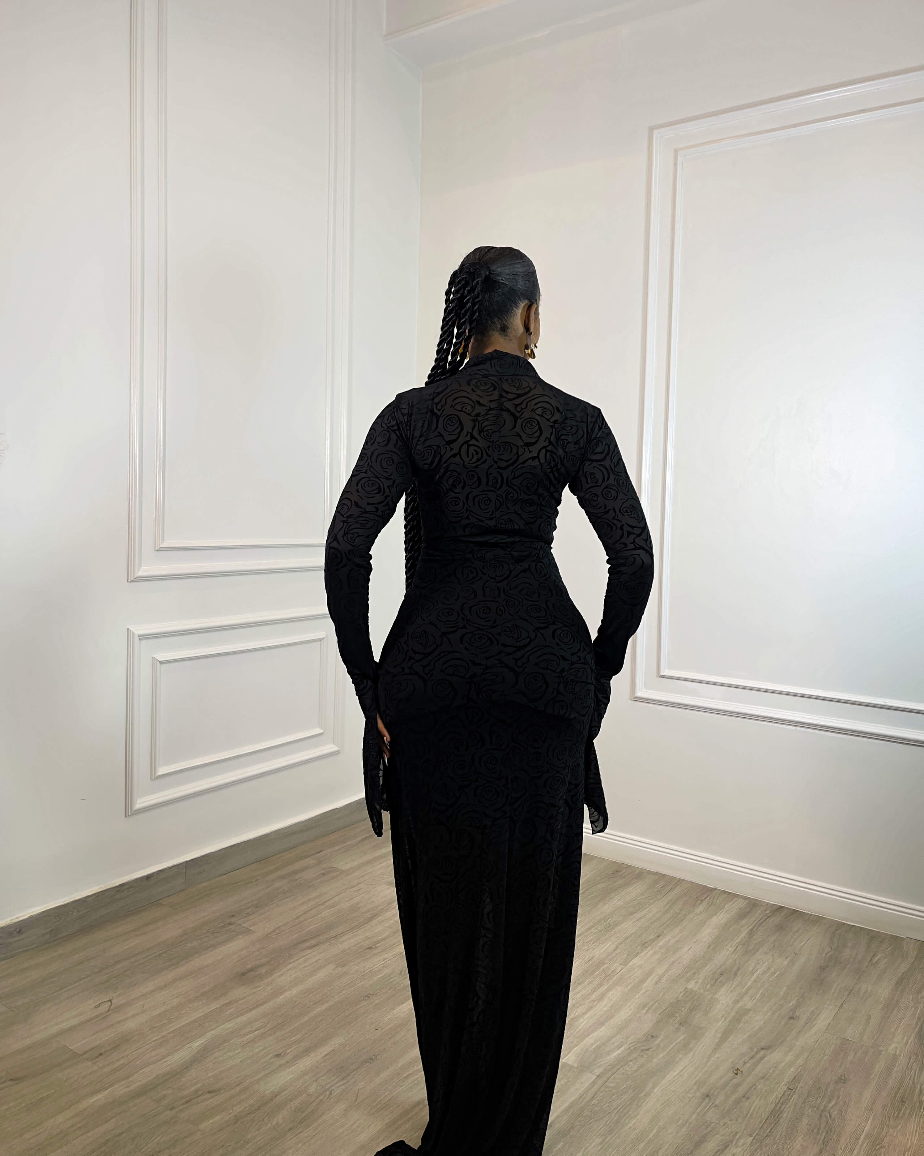 Ravenna Dress (Midnight Rose)