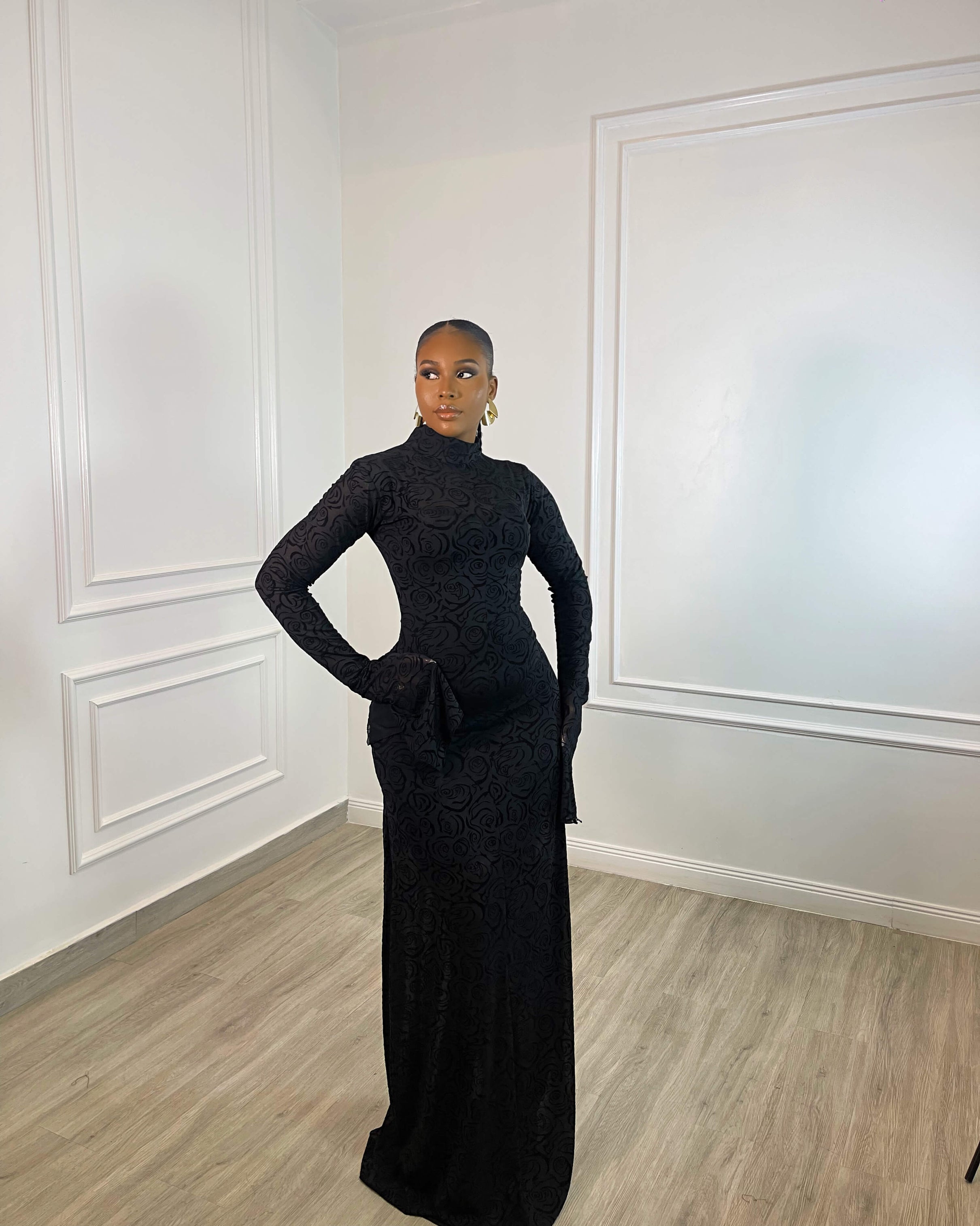 Ravenna Dress (Midnight Rose)