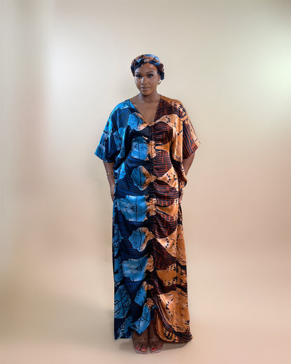 Nosa Bubu (Blue & Brown)