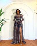 Riviera Dress (Golden Wild)