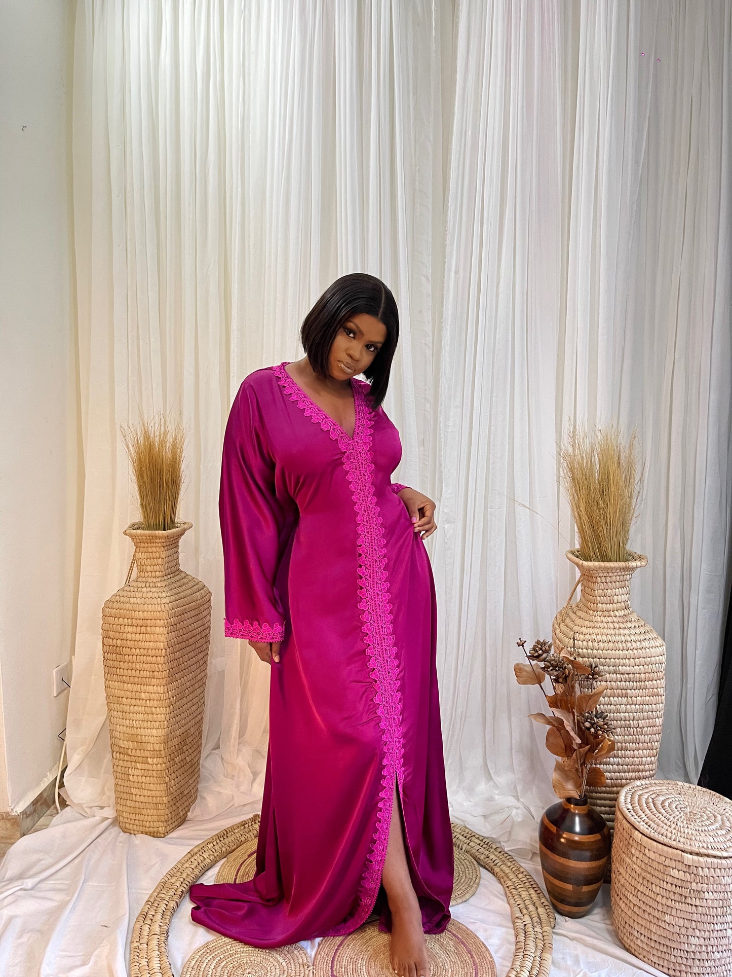 Aisha Silk Kaftan