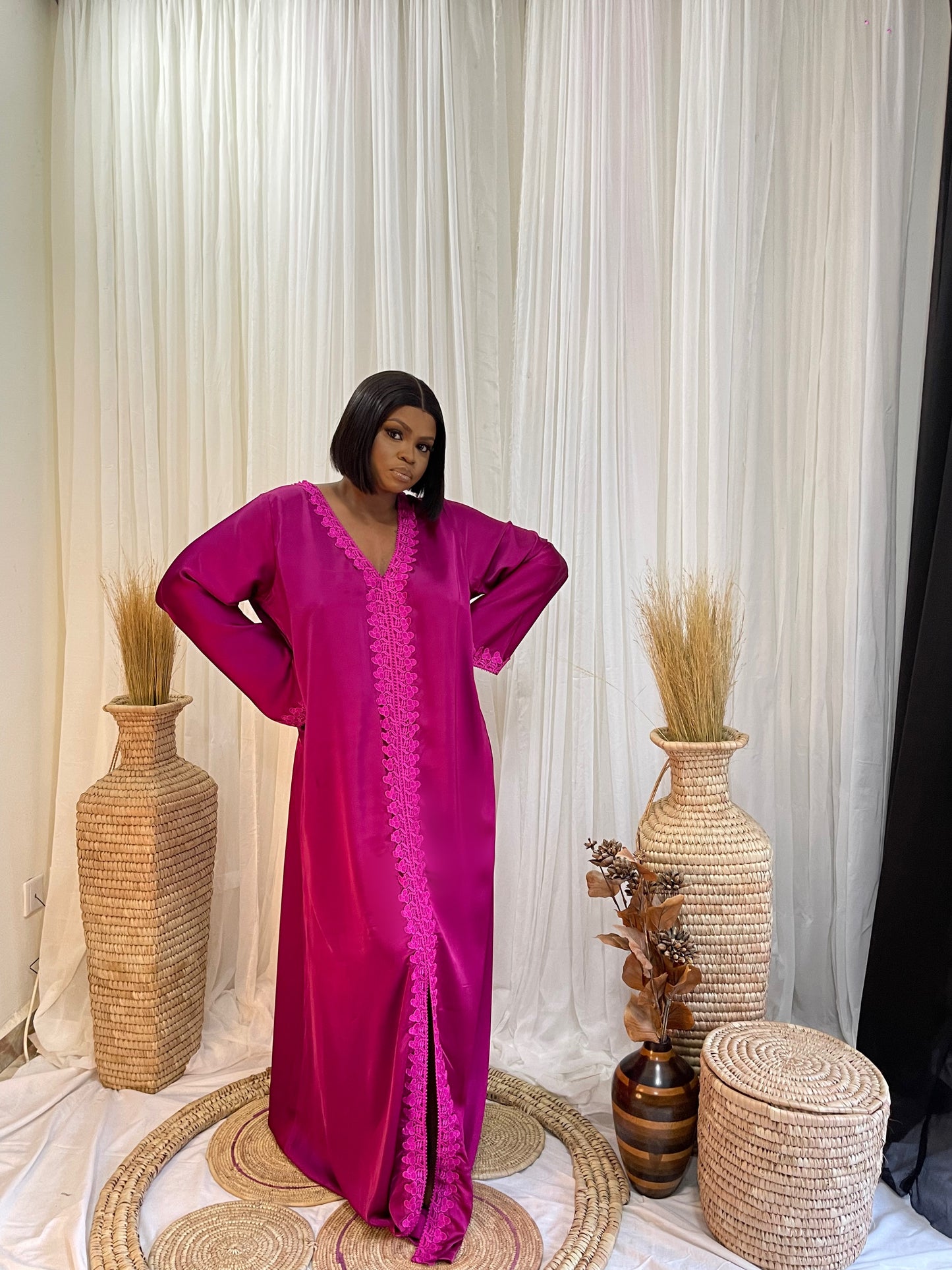 Aisha Silk Kaftan