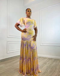 Hera Dress (Pastel Veil)