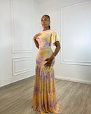 Hera Dress (Pastel Veil)