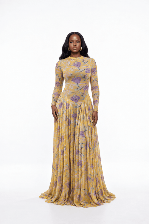 Ilaria Dress (Golden Orchid)