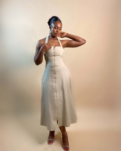 Doyin Midaxi Dress (Made To Order)