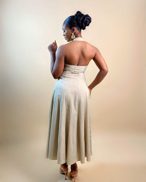 Doyin Midaxi Dress (Made To Order)