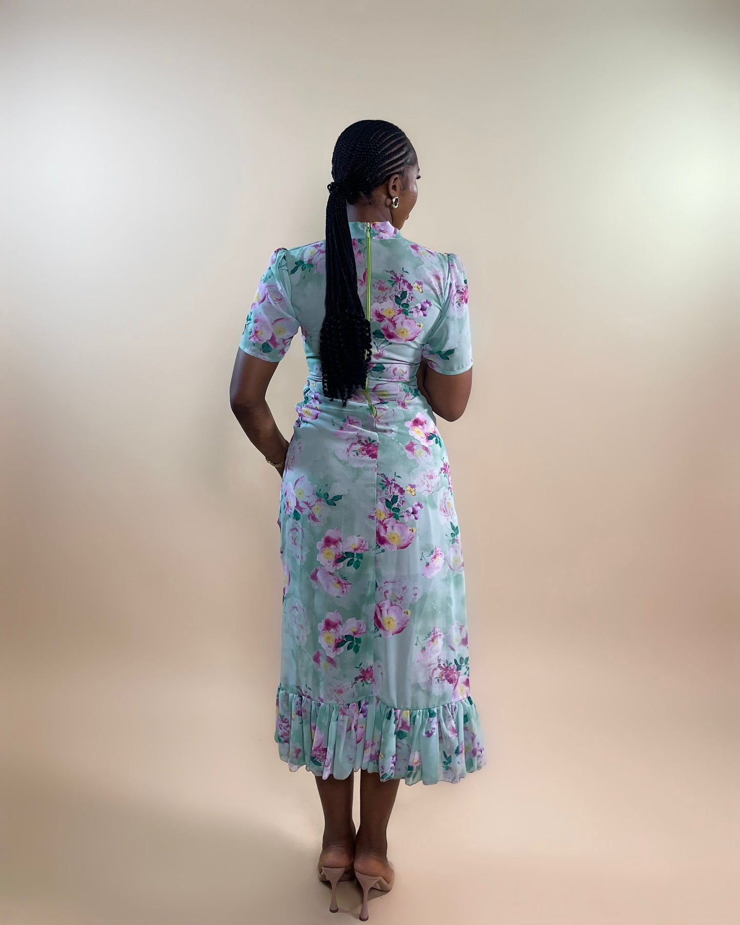 Twyla Dress (Pastel Petals)