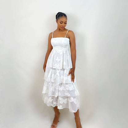 Kiko Tiered Midi Dress