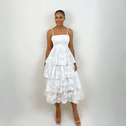 Kiko Tiered Midi Dress