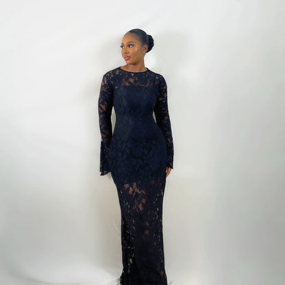 Sade Lace Dress (Black)