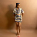 Omotade Skirt Set (Spice Dot)