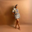 Omotade Skirt Set (Spice Dot)