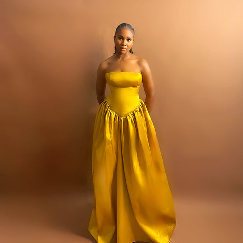 Audrey Dress (Strapless Corset Gown)