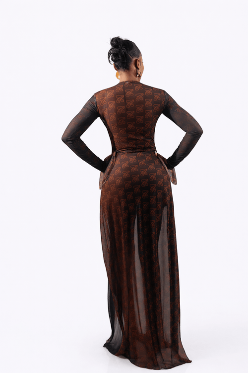 Riviera Dress (TR Custom Print)